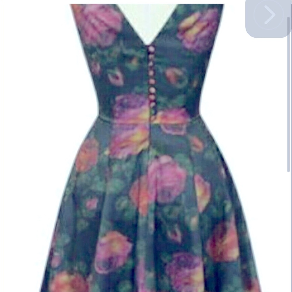 trashy diva size 24 fresco floral sabrina nwot viva